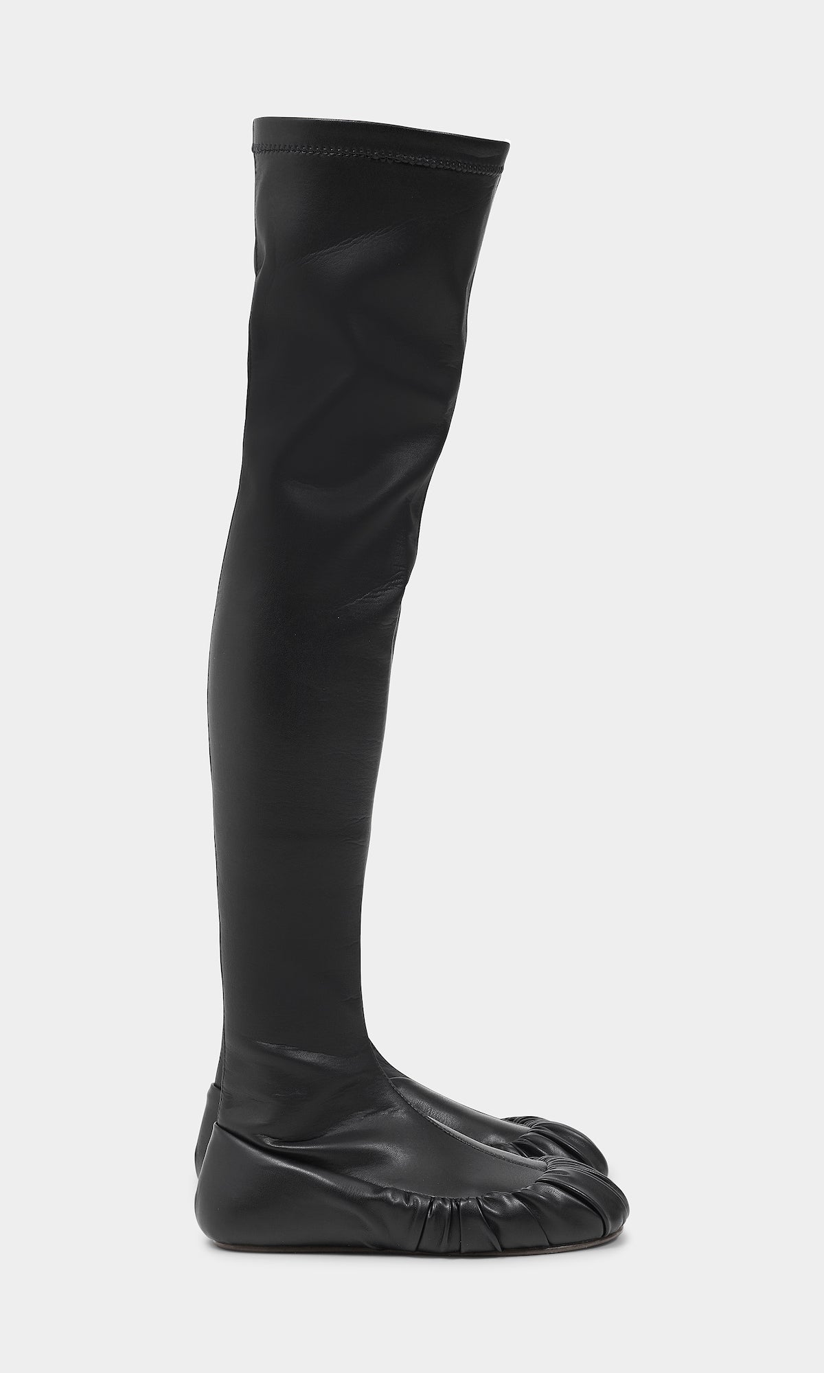 Overknee ballerina boot