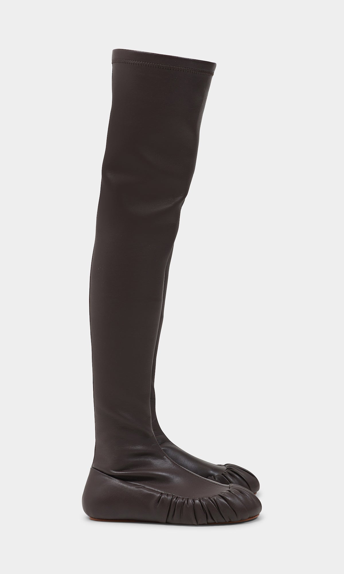 Overknee ballerina boot