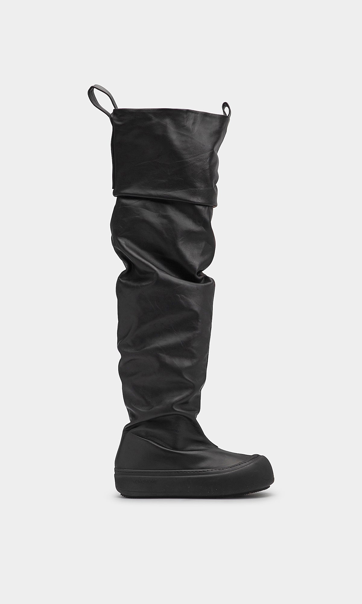Thigh high fisherman boot