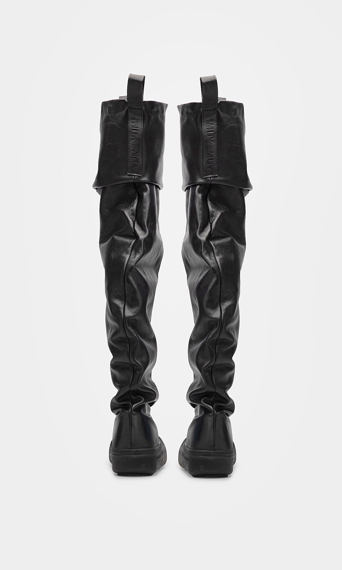 Thigh high fisherman boot