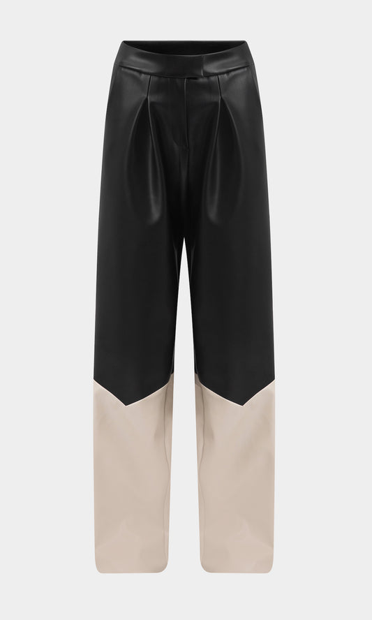 Bicolor pants