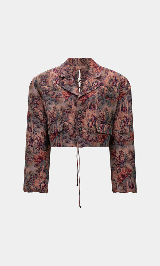 Cropped Arthur coat